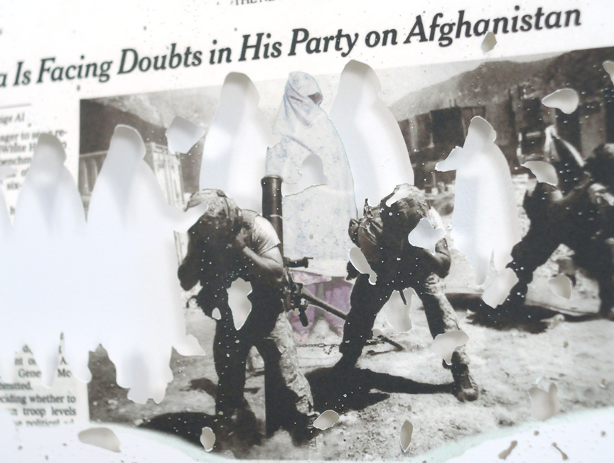 Newspaper Montage Afghanistan